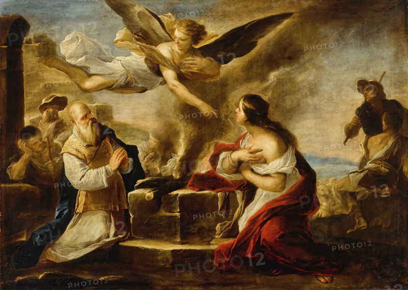 The Sacrifice Of Manoah
