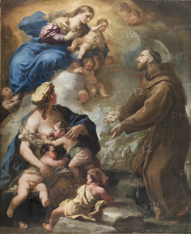 The Virgin and Child Appearing to Saint Francis of Assisi