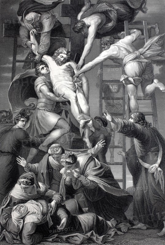The Descent from the Cross of Jesus Christ.