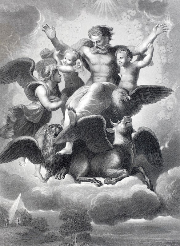 The vision of Ezekiel.