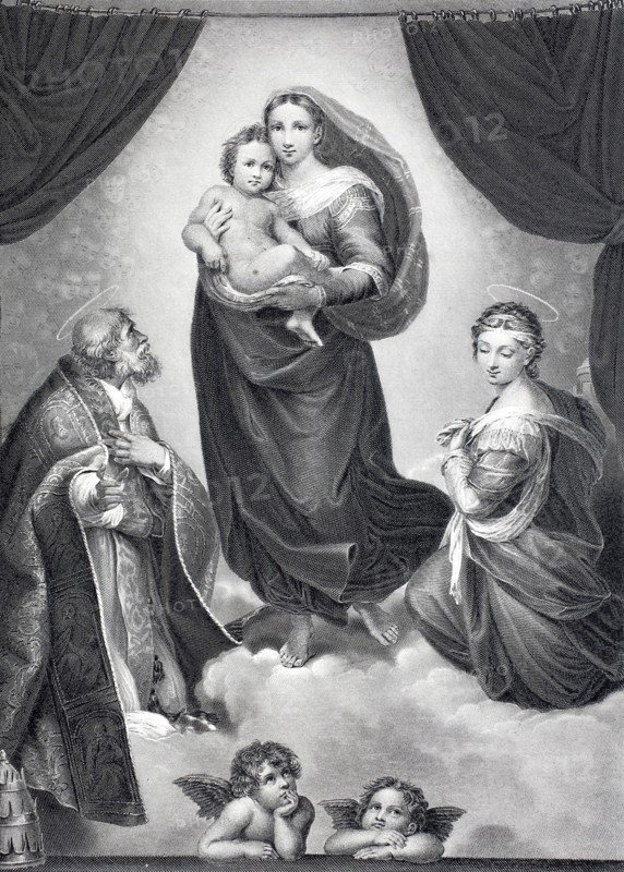 The Sistine Madonna.