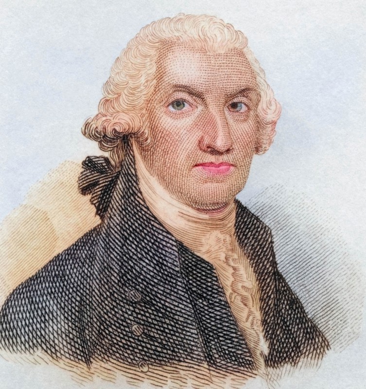 George Washington (born February 22. 1732 at Wakefield Estate. died December 14. 1799 at Mount Vernon. Virginia) was the first President of the United States of America from 1789 to 1797. Historical. colorized. digitally restored reproduction from a 19th-century original