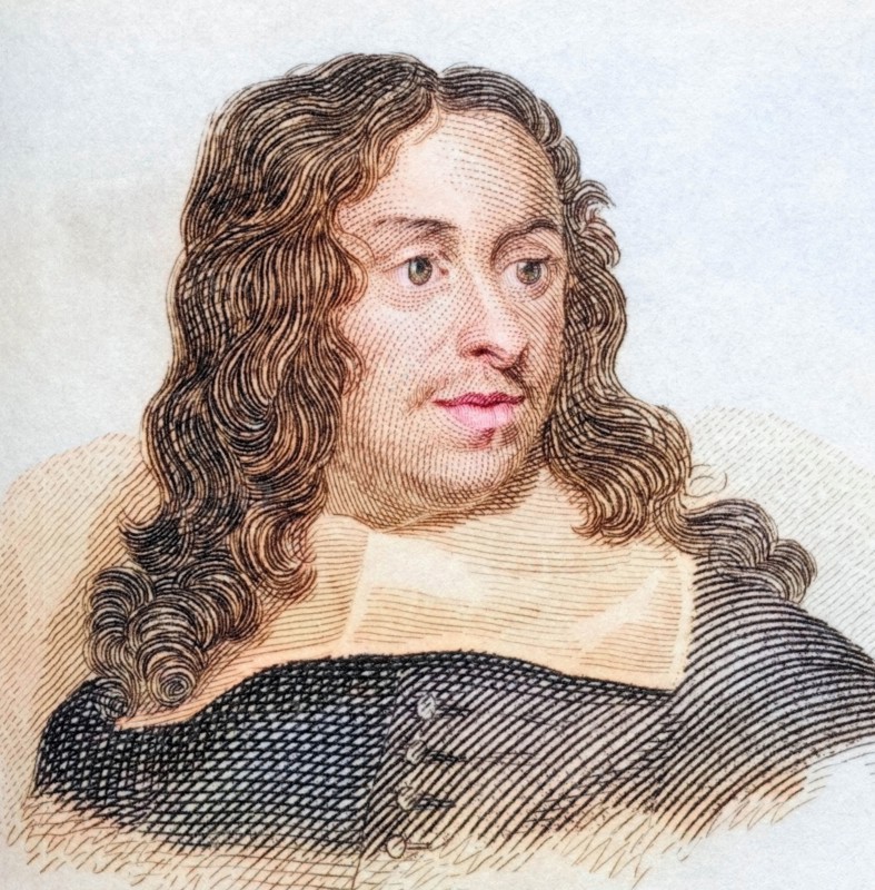John Thurloe(born June 1616 in Essex. England. died February 21. 1668 in Lincoln's Inn. London. England) was a Commonwealth government official and head of the English secret service. Historical. colored. digitally restored reproduction from an original from the 19th century