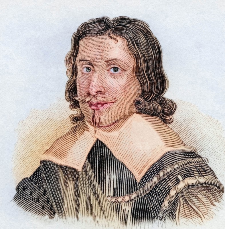Robert Greville. 2nd Baron Brooke (born May 1607. died March 2. 1643 in Lichfield) was a general in the English Civil War on the Republican side. Historical. colorized. digitally restored reproduction from an original from the 19th century