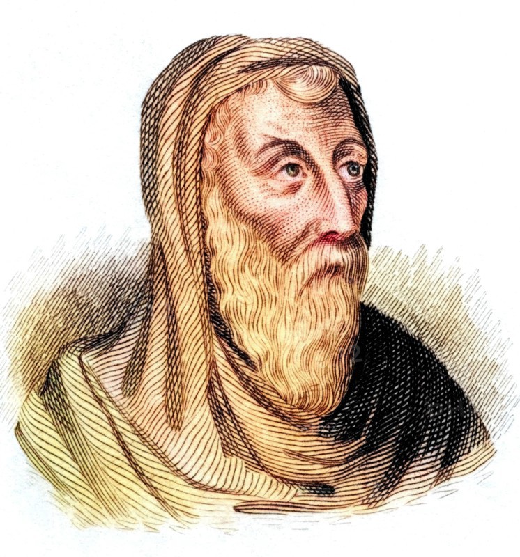Saint Athanasius of Alexandria (born circa 293 and died in 373). Also known as Athanasius the Great. Pope Athanasius I of Alexandria. and Athanasius the Apostolic. Christian theologian. Bishop of Alexandria. Church Father. and noted Egyptian leader of the fourth century. From the book Crabbe's Historical Dictionary. 1825. Historical. colored. digitally restored reproduction from an original from the 19th century