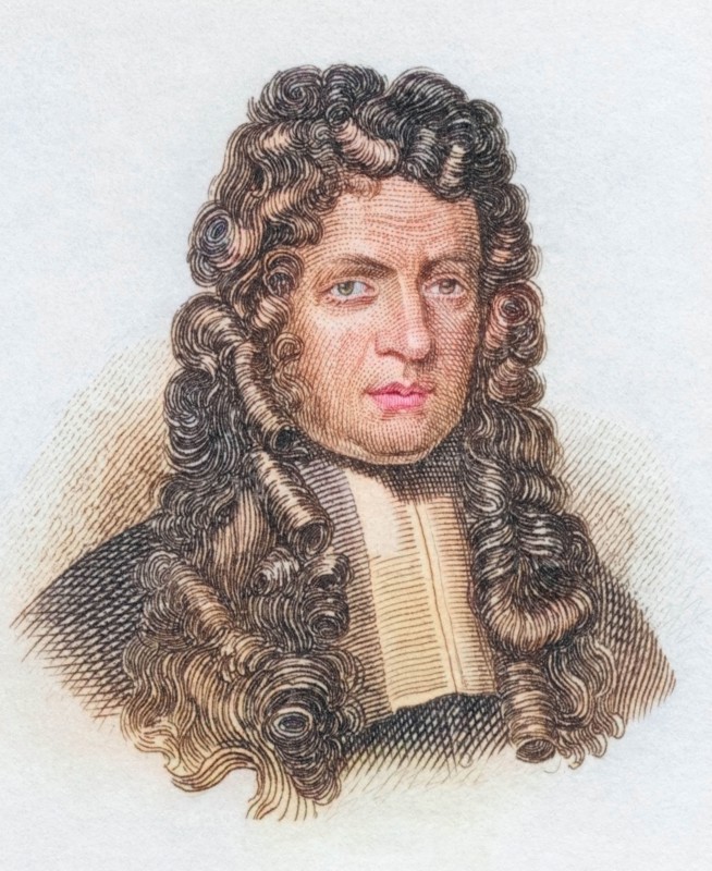 Johann Georg Graevius (born 29 January 1632 in Naumburg. died 11 January 1703 in Utrecht) was a German classical philologist and textual critic. from the book Crabbe's Historical Dictionary. 1825. Historical. colored. digitally restored reproduction from an original from the 19th century