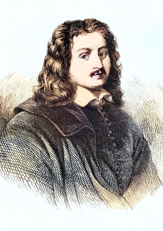 Nicholas Peters Berham the Elder. born 1 October 1620. died 18 February 1683. Dutch painter. draughtsman and engraver in the technique of the Golden Age of Dutch art. digitally restored reproduction of an old original. historical. exact date unknown