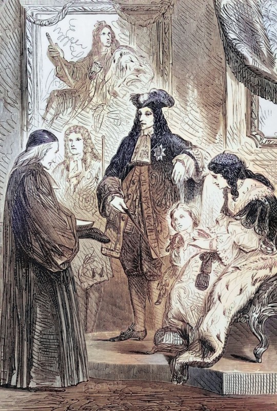 In 1699. King William III appointed Bishop Gilbert Burnet as tutor to the Royal Duke of Gloucester. son of Princess Anne. an appointment he accepted somewhat against his will. England. digital reproduction of a historical original