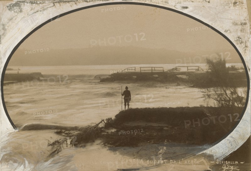 Flooding of the Misa River near Senigallia