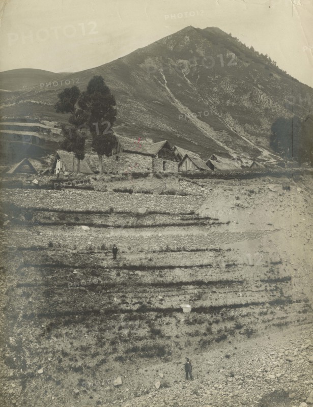 Repair of a landslide bank near Vinadio