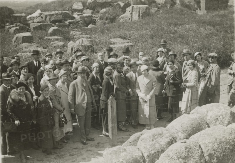 Remains of the Olympieion of Agrigento.