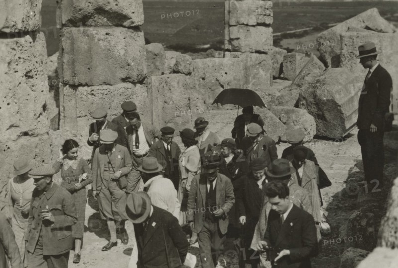 Touring Club Italiano Members in Selinunte.