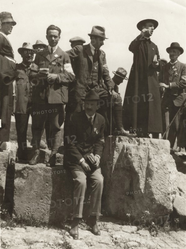 The religious function on San Michele?. 
	
		1920