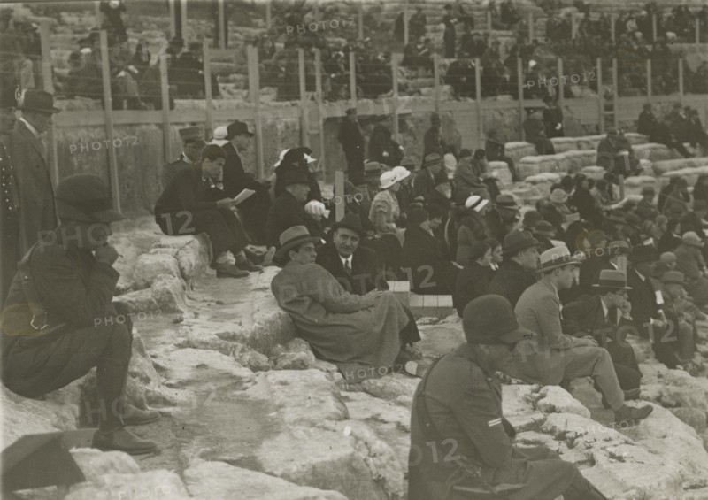 Inside the Greek Theatre of Syracuse. 1924