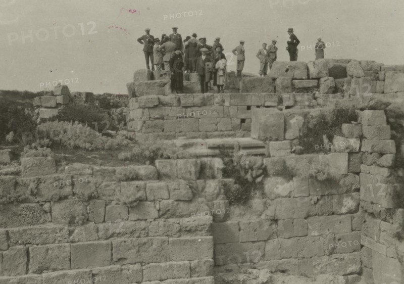 At the excavations of Selinunte. 
	
		1924