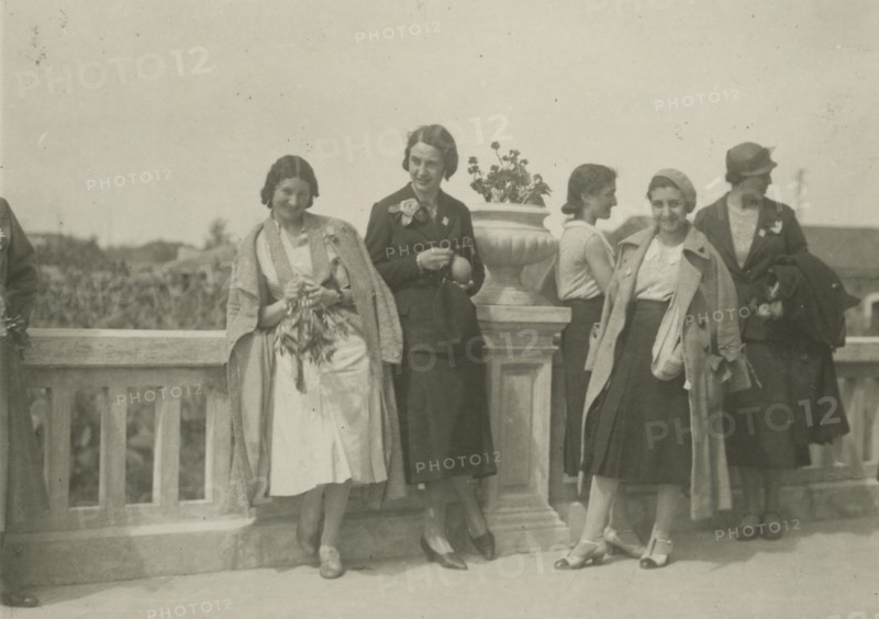Some participants in the excursion. 
	
		1924