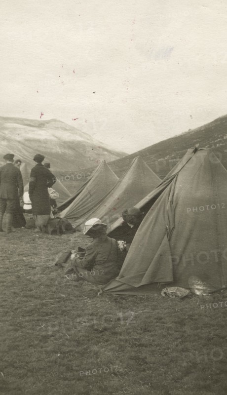 A Members of the Touring Club Italiano ' camp. 
	
		1913