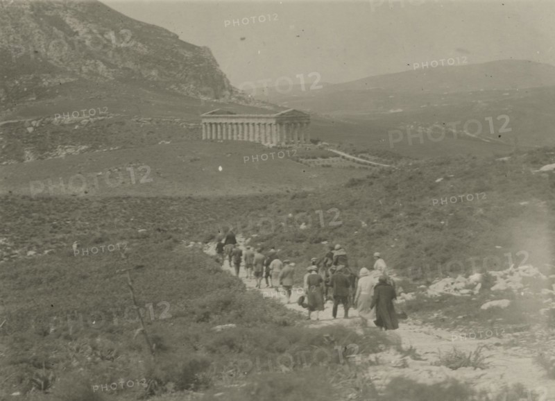The Temple of Segesta. 
	
		1924