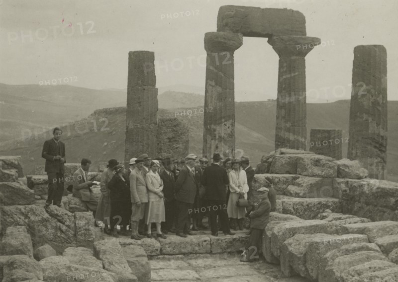 Temple of Juno in Agrigento. 
	
		1924