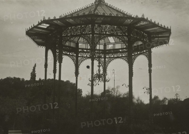 The Chinese Pavilion in the Bellini Garden in Catania. 
	
		1924