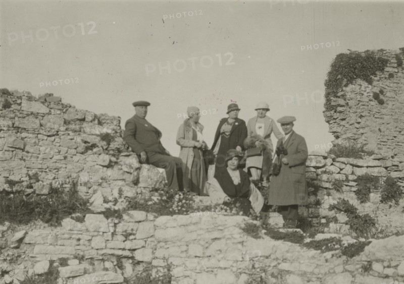 Stop during the visit to Selinunte. 1924
