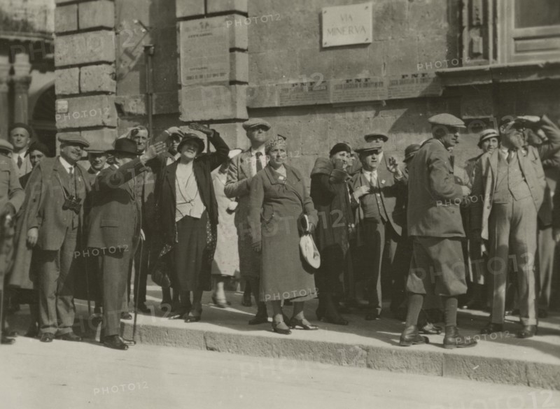 Via Minerva in Syracuse. 1924