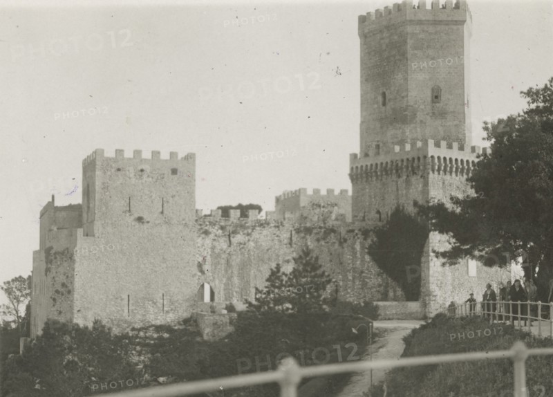 The Castle of Erice. 1924