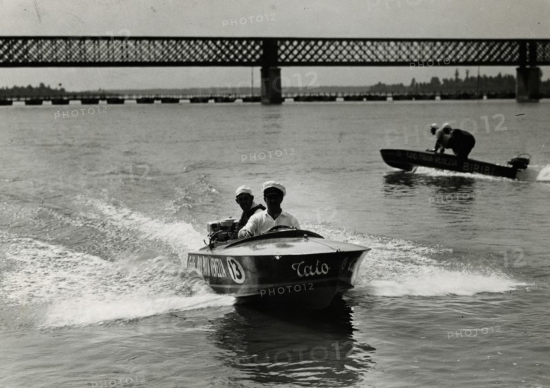 On the Po at Casalmaggiore. 9th/10th June 1929