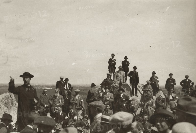 The Touring Club Members  on San Michele? 1920