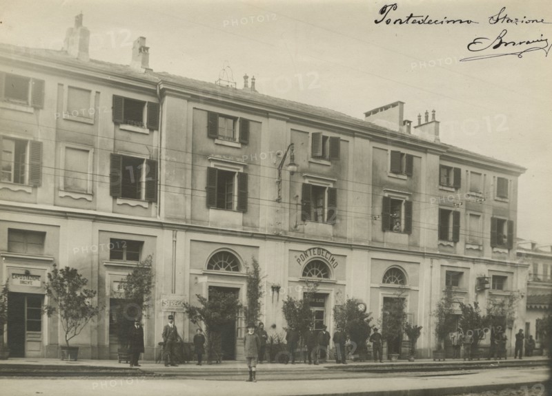 Pontedecimo station. 1912