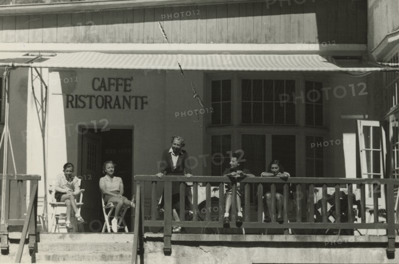 The Post Hotel in Trafoi. 1947