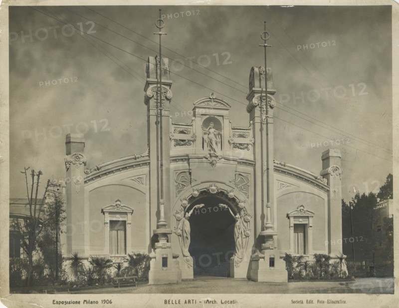 Milan Exhibition 1906: Pavilion of Fine Arts. 1906