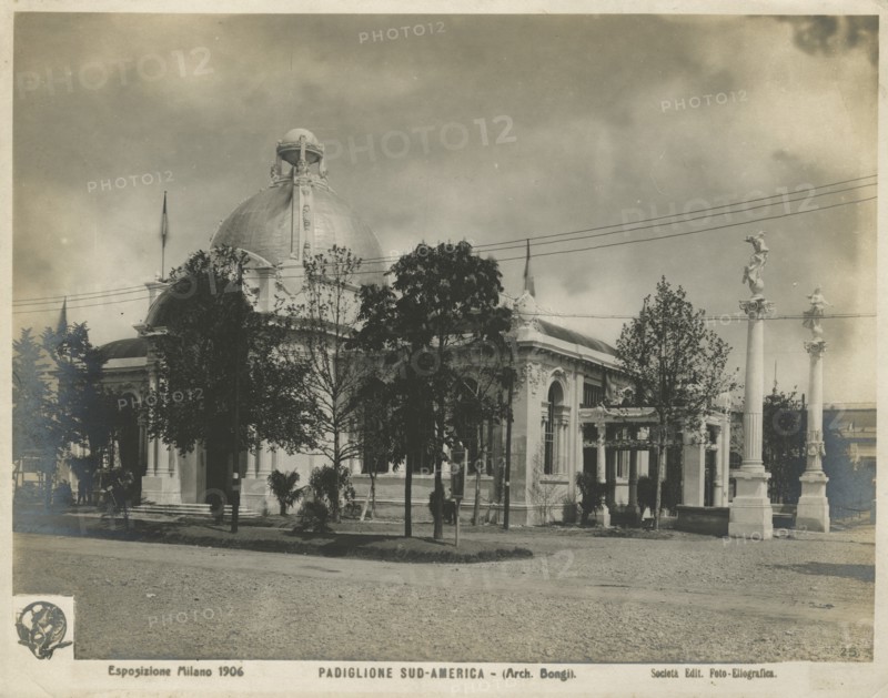 Milan Exhibition 1906: South American Pavilion. 1906