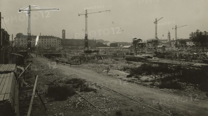 The Palace of Justice in Milan. 1932-1940