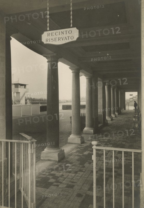The San Siro Hippodrome in Milan. ca. 1925