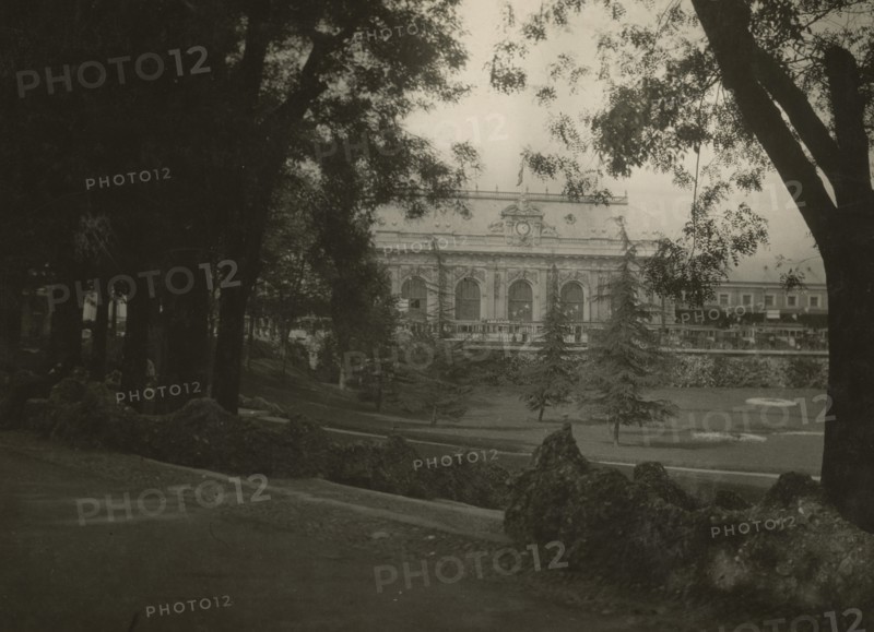 The old Central Station of Milan. before 1931