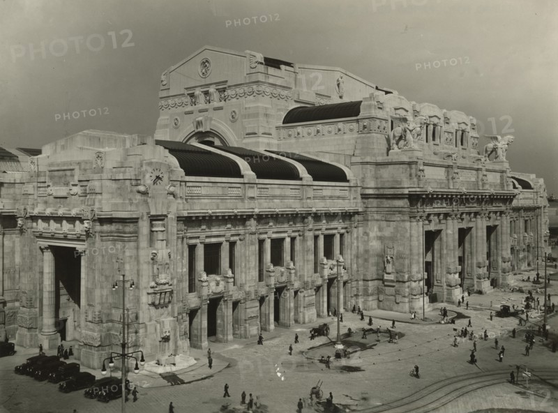 Milan Central Station. 1955