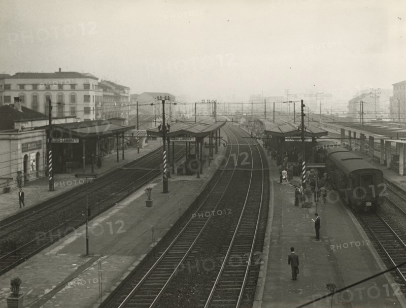 Milan Lambrate Station. 1960
