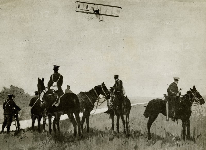 British Airman and Cavalry