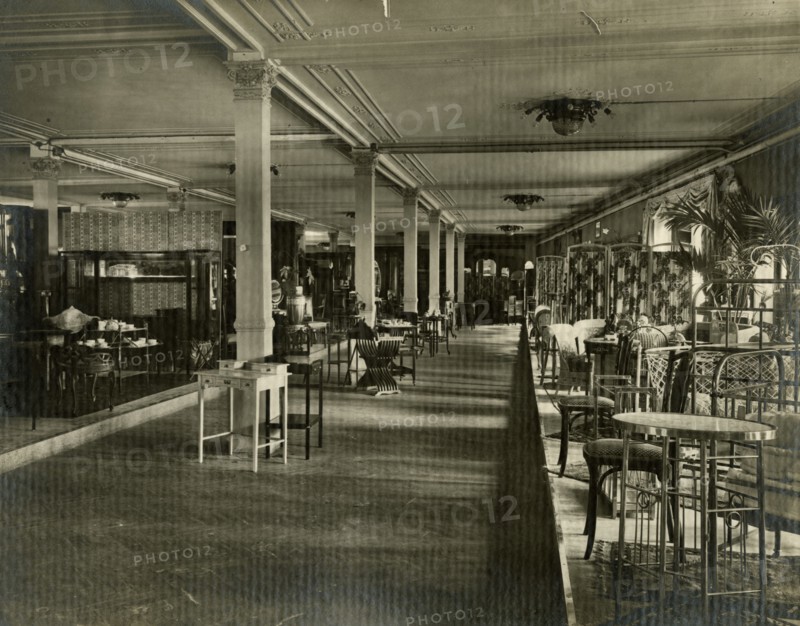 Sales departments of the La Rinascente department store in Milan
