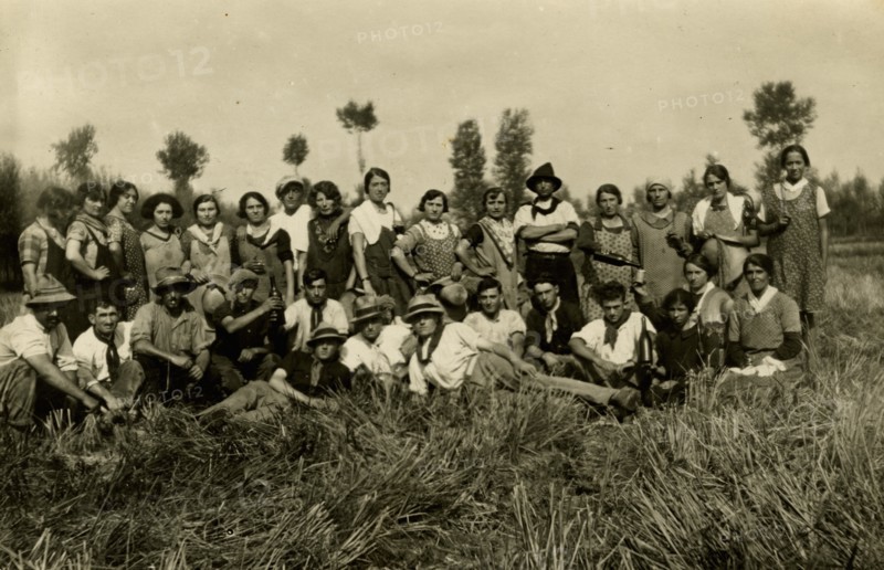 Stop during the harvest