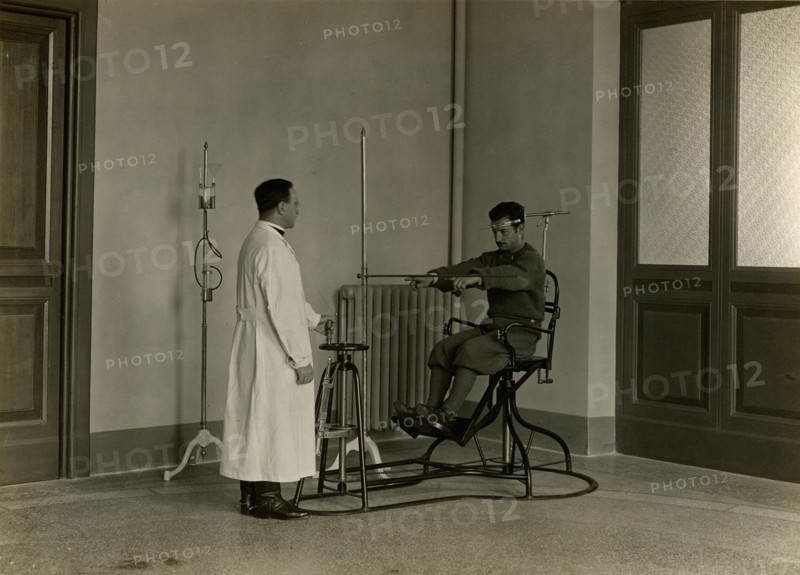 Proof of referral to the Benito Mussolini Aeronautical Medical Forensic Institute