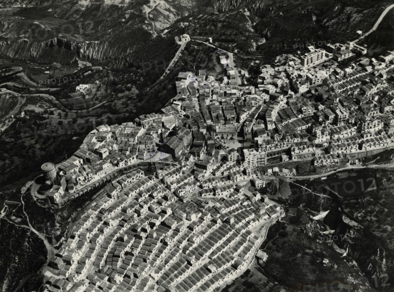 Aerial view of Pisticci