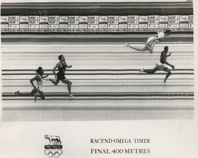 American Otis Davis wins the men's 400m final