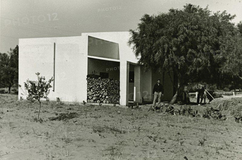 Rational-style farmhouse in Libya.