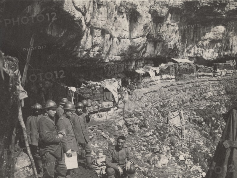 Walkways and barracks along the Brenta Valley.