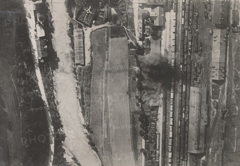 The aerial bombardments of Fortezza.