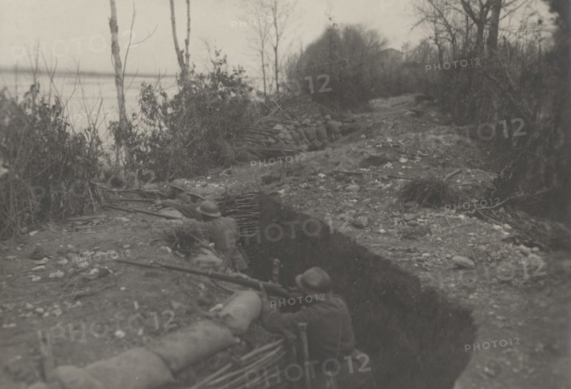 Trenches on the Piave.
