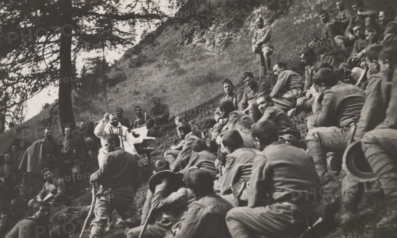 Placed under the slopes of Col di Lana