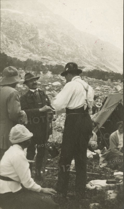 Camp at Campo Pericoli.